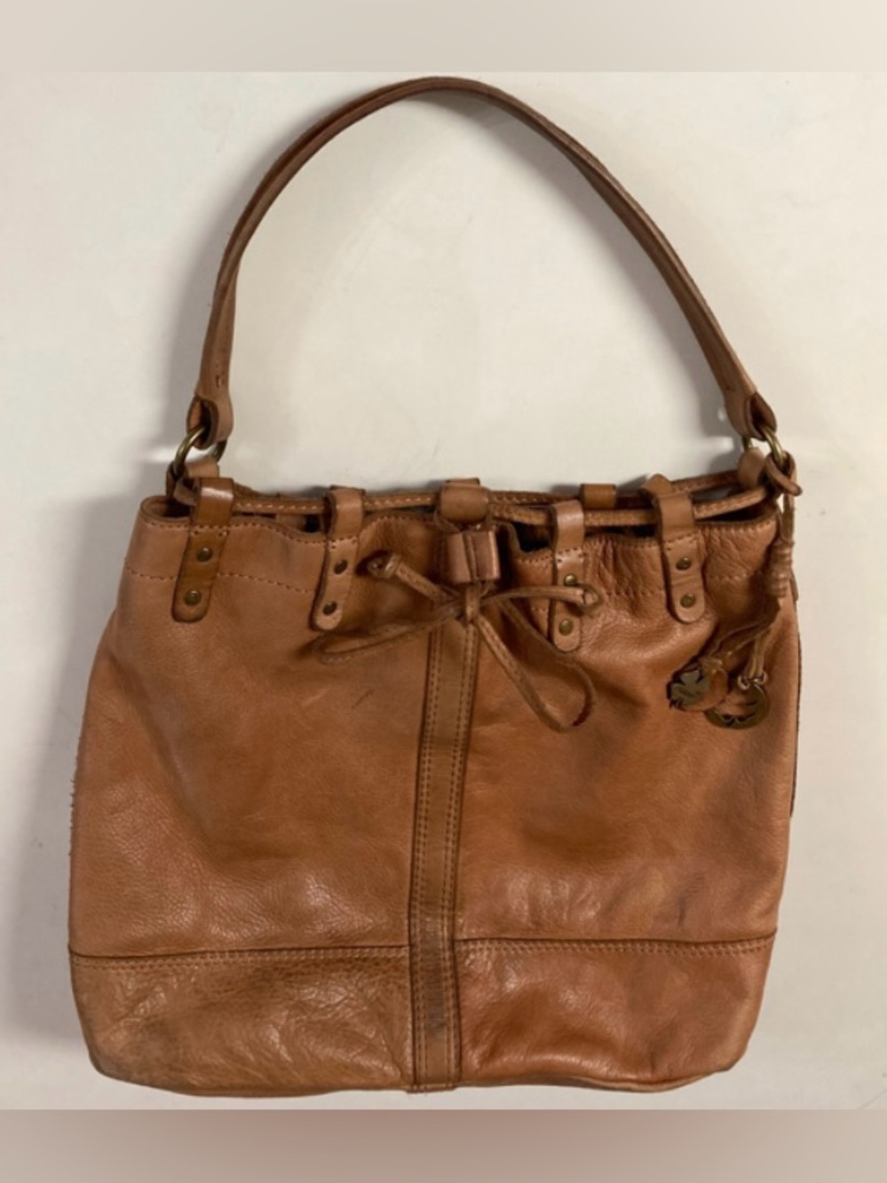 Lucky Brand Leather Hobo Bag
